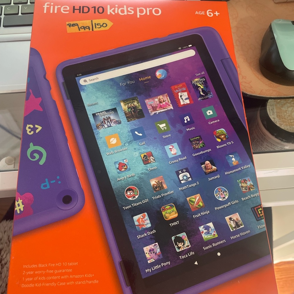 COPY - Amazon fire kids pro tablet never opened
